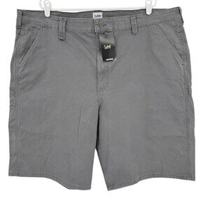 Lee Workwear Men's Painters Grey Pocket Tool Heavy Duty Carpenter Shorts 46 NWT
